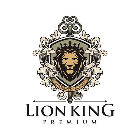 Luxury Golden Royal Lion King logo design inspiration 6735420 Vector ...