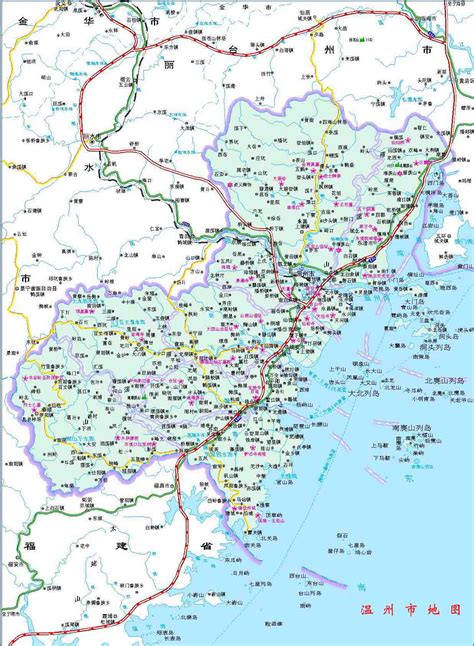 Wenzhou Area Map - Wenzhou • mappery