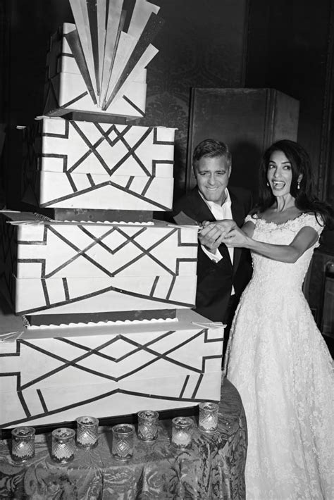 George Clooney Wedding Pictures With Amal Alamuddin | POPSUGAR ...