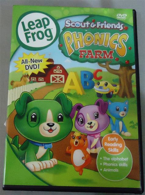 DVD Leap Frog Scout & Friends Phonics Farm Anime English Sub