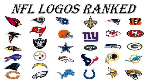 RANKING THE NFL LOGOS - YouTube