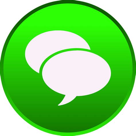 Chat Icon Clipart Transparent Background 3d Chat Icon - vrogue.co