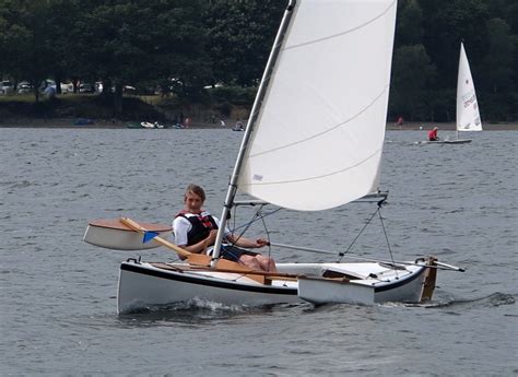 The Shearwater - decked sailing canoe