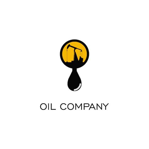 Premium Vector | Oil company logo