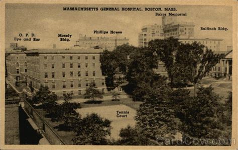 Massachusetts General Hospital Boston, MA Postcard