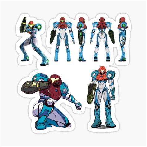 "Metroid Dread" Sticker by The-leader | Redbubble