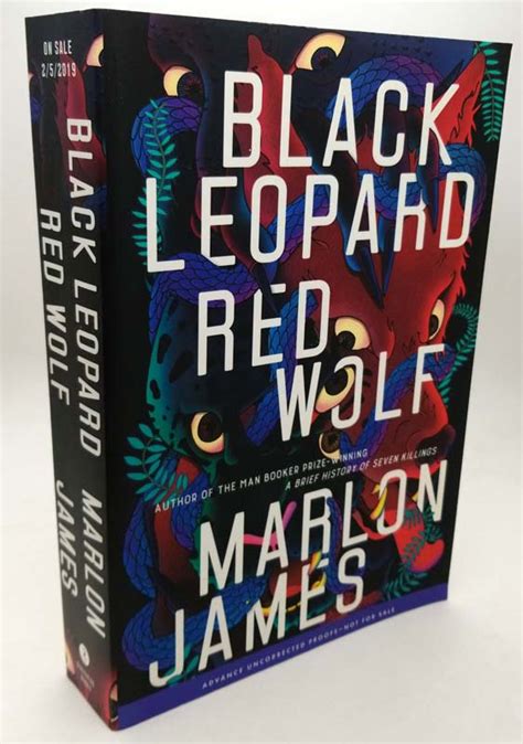 Black Leopard, Red Wolf - ARC Proof - Marlon James 2019 | Rare First Edition Books | Golden Age ...