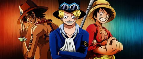 Ace Sabo Luffy Wallpaper by LegendaryRey on DeviantArt