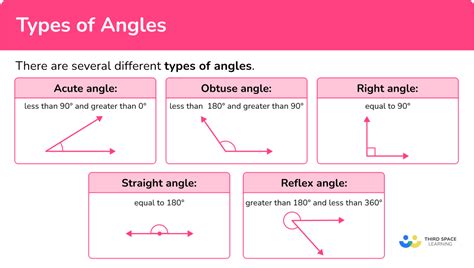 Types of Angles - Math Steps, Examples & Questions