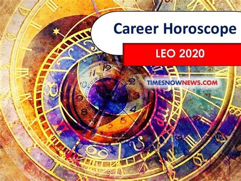 Leo Career Astrology 2020 | Leo Career Horoscope 2020: Stay focussed ...