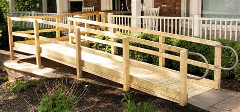 Wooden Wheelchair Ramp | Accessibility Ramp | Regain Freedom Now