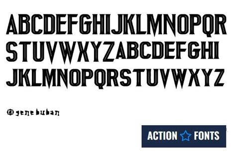 Black Panther font - ActionFonts.com