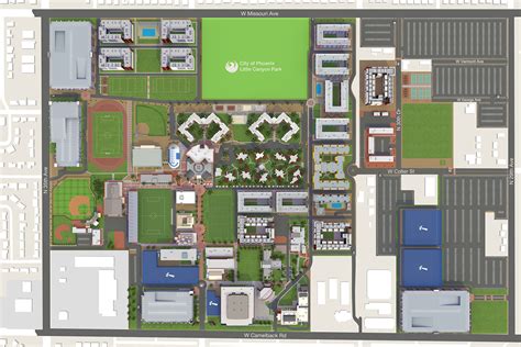 GCU Interactive Campus Map :: Behance