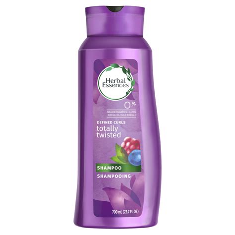 Herbal Essences Totally Twisted Curly Hair Shampoo with Wild Berry ...