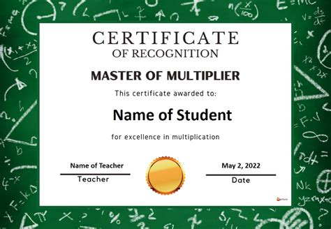 Student Awards Math Edition - Australian Teachers Marketplace