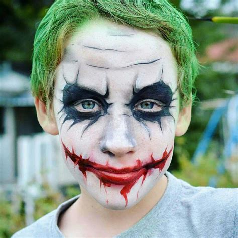 Swish Face & Body Art Joker Facepainting | Joker face paint, Joker face, Face