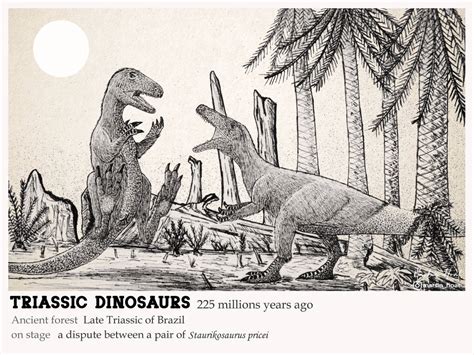 Inkpaleo 1 - Triassic Dinosaur's by Hoatziraptor on DeviantArt