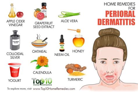 Home Remedies for Perioral Dermatitis (Red Bumps Around the Mouth) | Top 10 Home Remedies