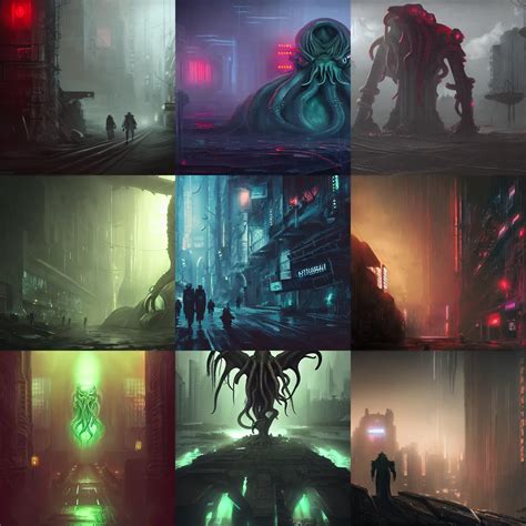 cthulhu, cyberpunk, concept art, trending on | Stable Diffusion | OpenArt