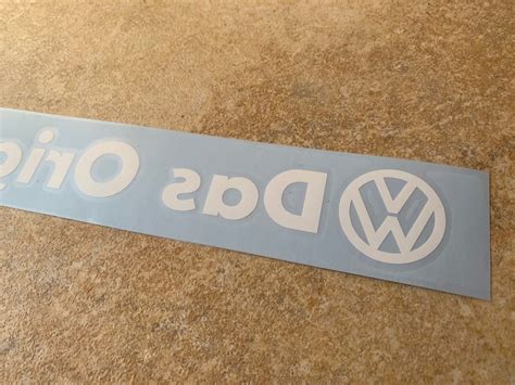 DAS Original. GTI Sticker – VW Golf 1