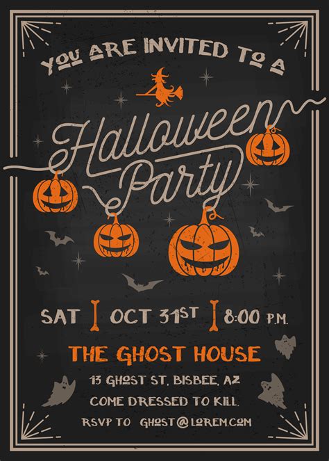 Halloween Party Vector Art, Icons, and Graphics for Free Download