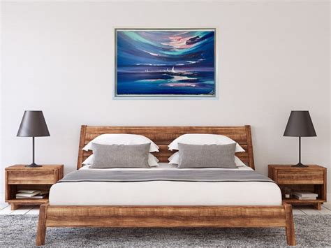 Three O'clock in the Morning, Fine Art Print From Original Painting, Seascape, Wall Art, Home ...