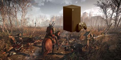 Impressive The Witcher 3 Xbox Series X Special Edition Concepts Created by Fan