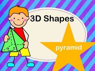 3D Shapes - Pyramid | Math Games | TinyTap