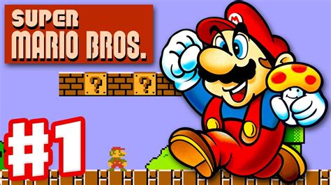 Super Mario Bros. - Gameplay Walkthrough Part 1 - World 1 (NES) - YouTube