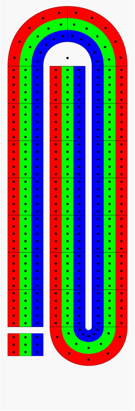 Printable Free Cribbage Board Template Pdf