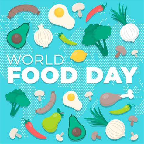 Free Vector | World food day theme