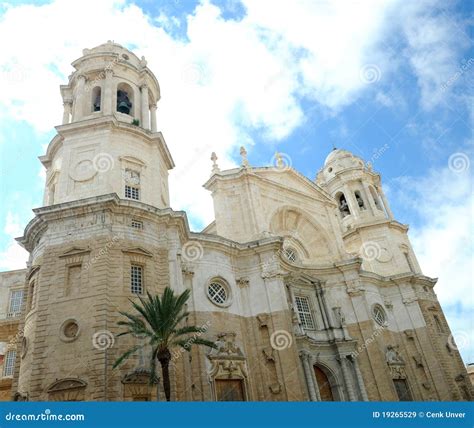 Cadiz Cathedral stock image. Image of church, structure - 19265529