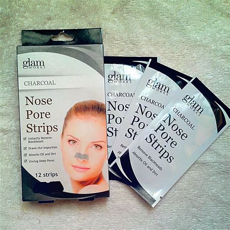 Judy's Little Obsessions ♥: ♥ REVIEW: Glam Works Charcoal Nose Pore Strips