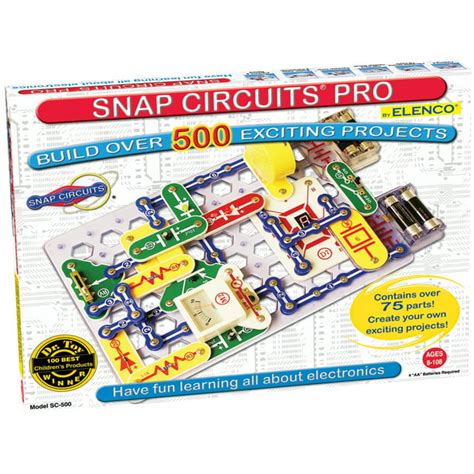 Elenco Snap Circuits Pro 500 Experiments S.T.E.A.M. Toys - Walmart.com ...