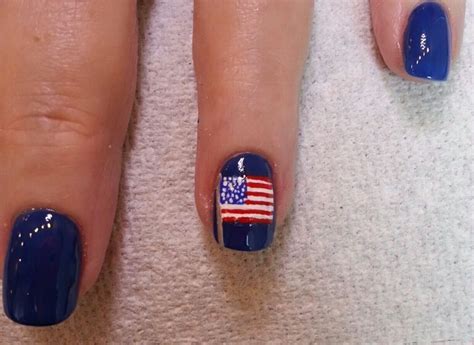 American flag nail art | American flag nails, Flag nails, Nails