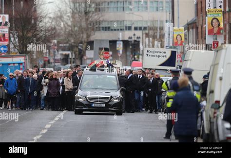 Eddie Hutch funeral Stock Photo - Alamy