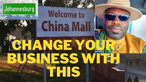 🇿🇦 China mall Johannesburg South Africa place for business - YouTube