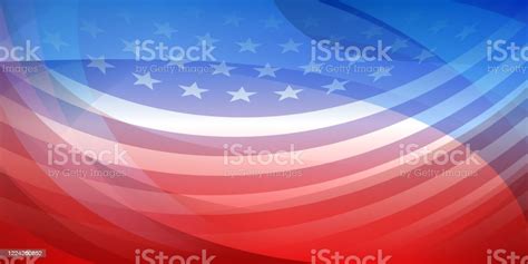 Usa Independence Day Abstract Background Stock Illustration - Download ...