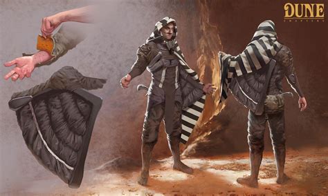 ArtStation - Dune - Fremen stillsuit, Boti Harko Character Concept, Character Art, Concept Art ...