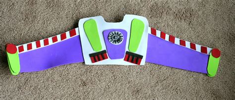 DIY Kids Buzz Lightyear No Sew Halloween Costume