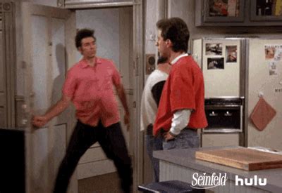 Kramer Entrance GIF by HULU - Find & Share on GIPHY