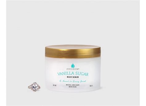 Vanilla Sugar Body Scrub - Jewelry Body Scrub Soap | JewelScent