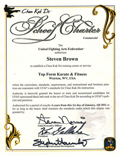 Top Form Karate & Fitness - Weirton, WV - Chun Kuk Do - Online Karate ...