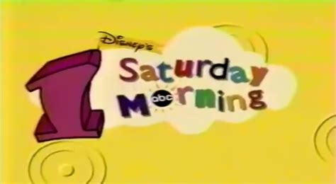 Disney's One Saturday Morning intro (2000-2001) | Lost Media Archive ...