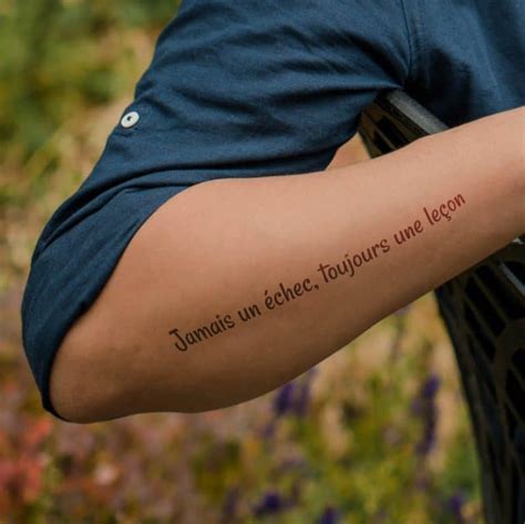 French Tattoos: 62 Sayings, Words, and Ideas