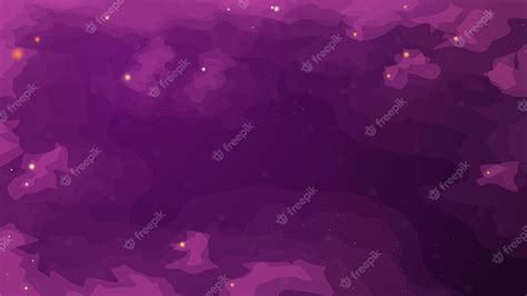 Premium Vector | Violet color gas clouds in deep space