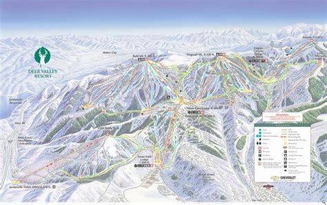 Deer Valley Trail Map | Liftopia