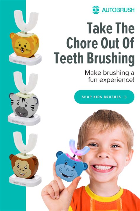 autobrush® Pro: Kids Total Package - U-Shaped Toothbrush + Accessories ...