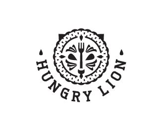 hungry lion by woelve | ? logo, Logo design, Monogram logo