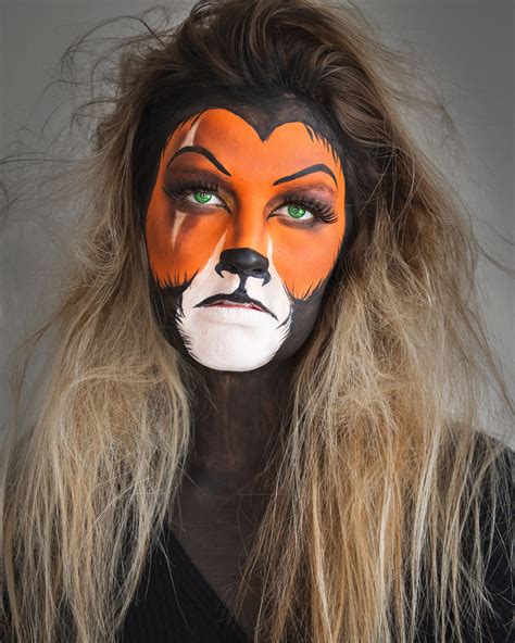 Scar - The Lion King Makeup | Lion king makeup, Halloween makeup easy ...